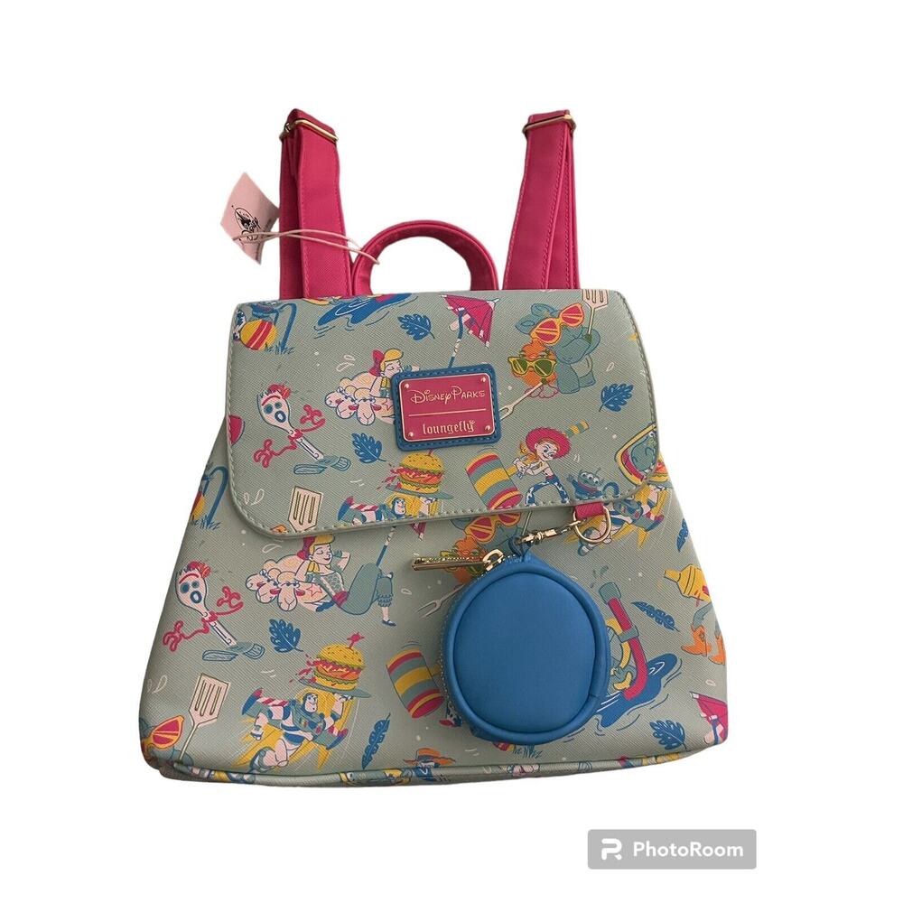Disney Parks Loungefly Mini Backpack Coin Purse New Tag